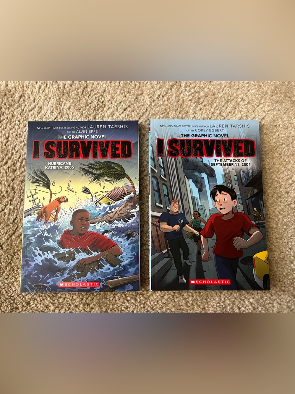 I Survived Graphic Novels x 2